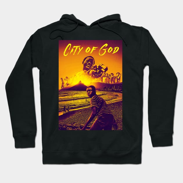 City of God Hoodie by GG'S 